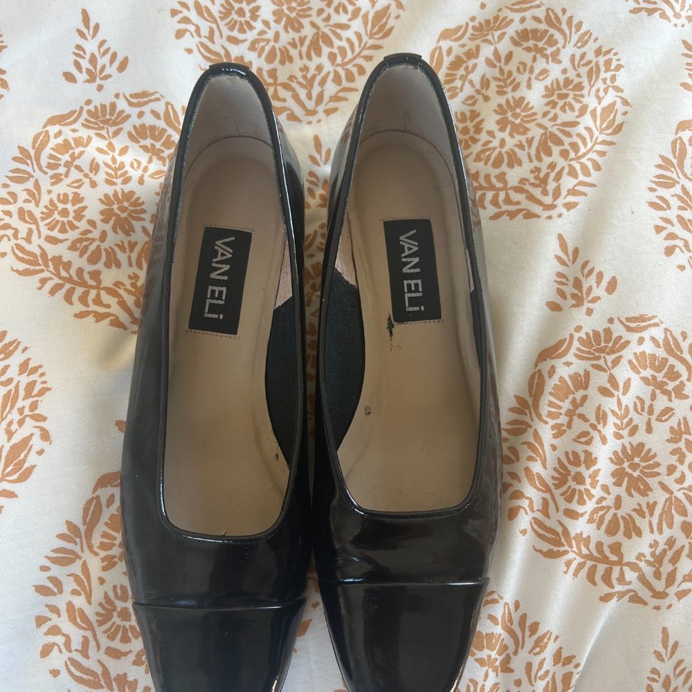 Black work shoes Van Eli